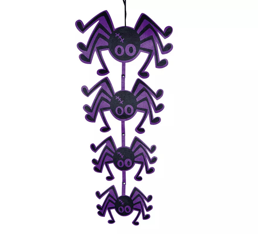 Colgante de Araña en Fieltro en 3 Colores Surtidos