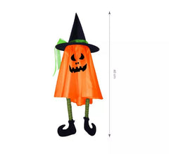 60 cm Pumpkin Witch Pendant