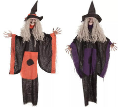 Witch Pendant with Apron 90 cm in 2 assorted colors