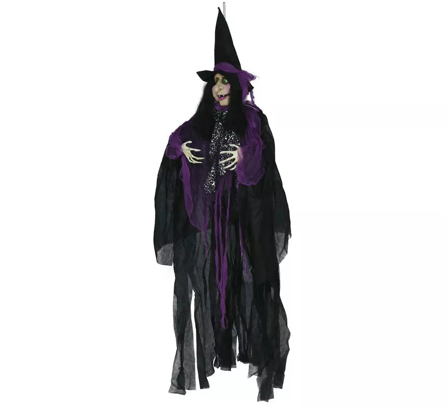 Colgante de Bruja con Luz y Sonido 120 cm