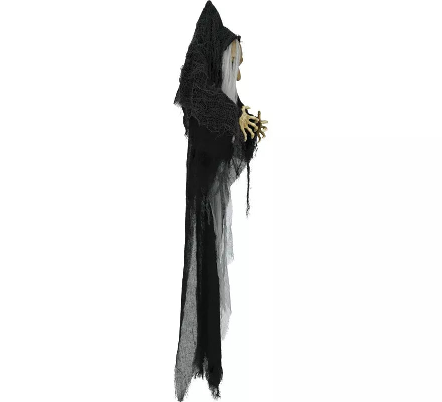 Colgante de Bruja de con Luz de Sonido y Movimiento de 120 cm
