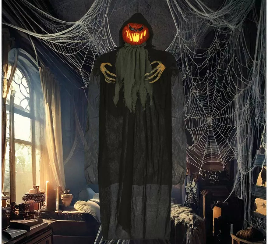 Colgante de Calabaza con Luz de 120 cm