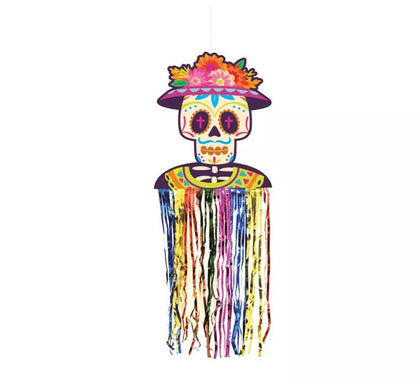 Colgante de Día de los Muertos de 26x74 cm
