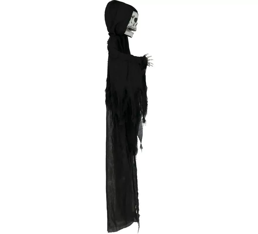 Colgante de Doble Calavera de con Luz y Sonido de 170 cm