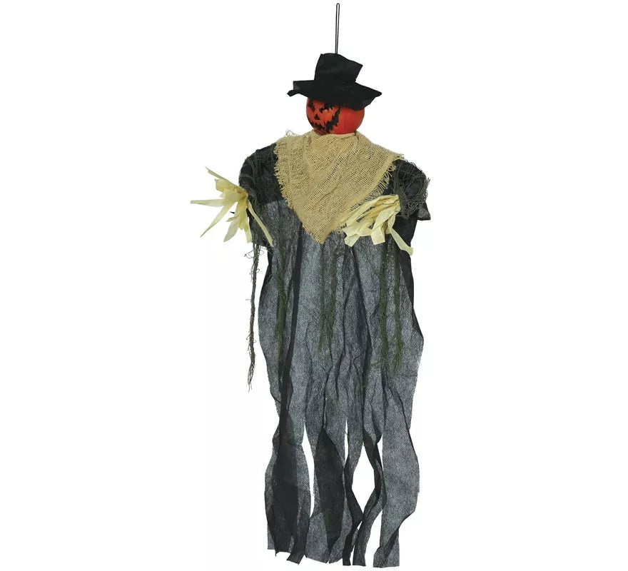 Colgante de Espantapájaros Calabaza de 60 cm