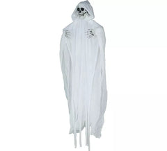 White Skeleton Pendant with Light 185 cm
