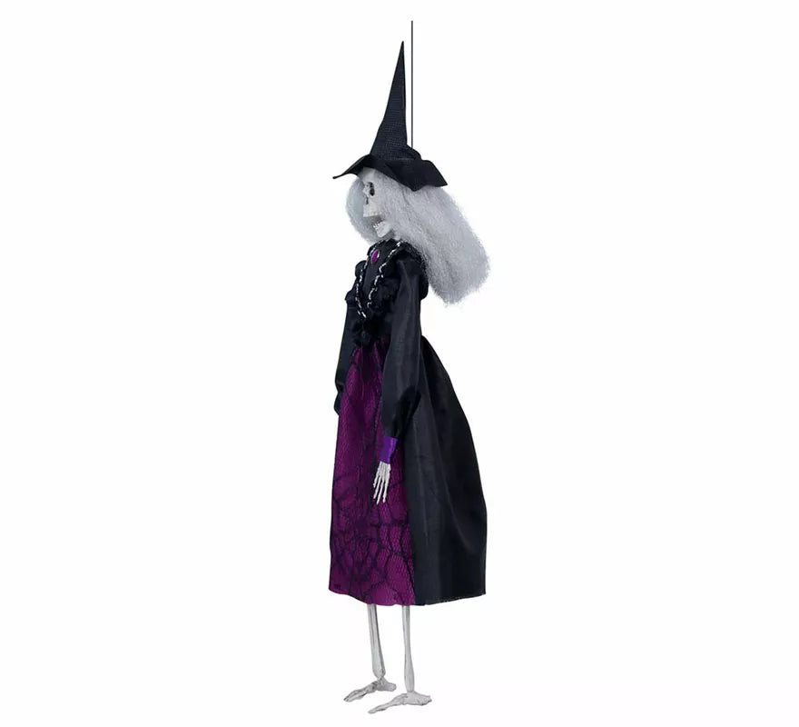 Colgante de Esqueleto Bruja de 40 cm