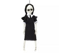 Colgante de Esqueleto chica tenebrosa de 40 cm
