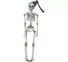 40cm Skeleton with Axe Pendant