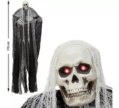 Skeleton Pendant with Light in the Eyes of 170x150 cm