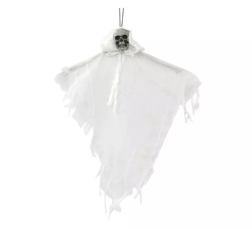 Translation missing: en.Colgante de Esqueleto con túnica blanca de 42 cm