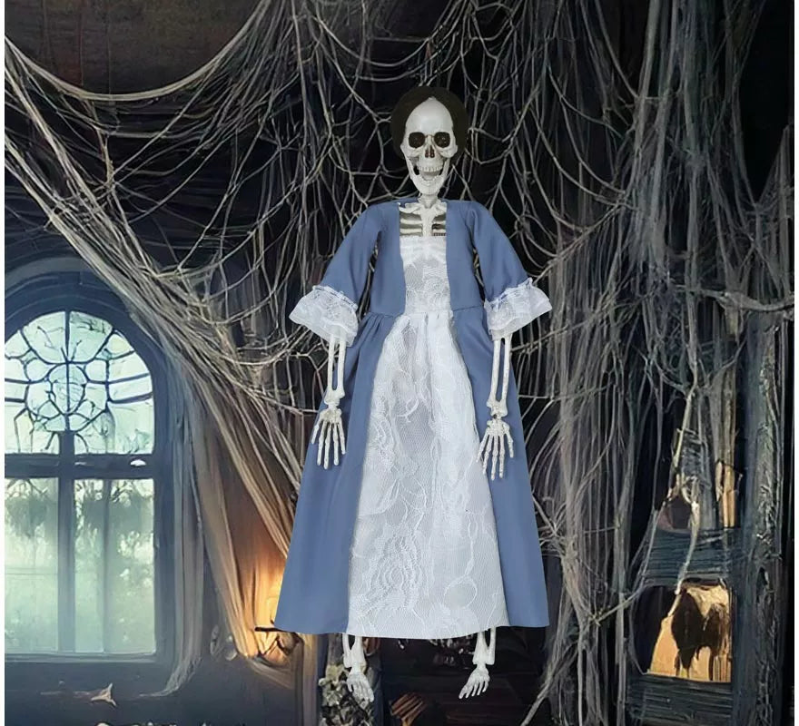 Colgante de Esqueleto con Vestido de 40 cm