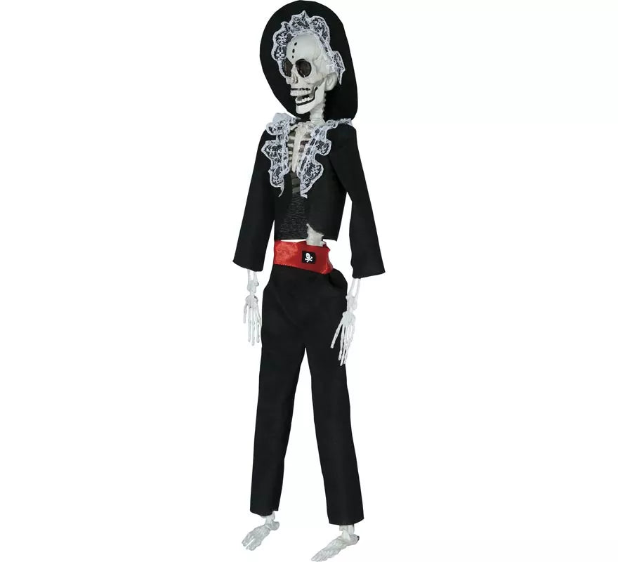 Colgante de Esqueleto Mariachi de 40 cm
