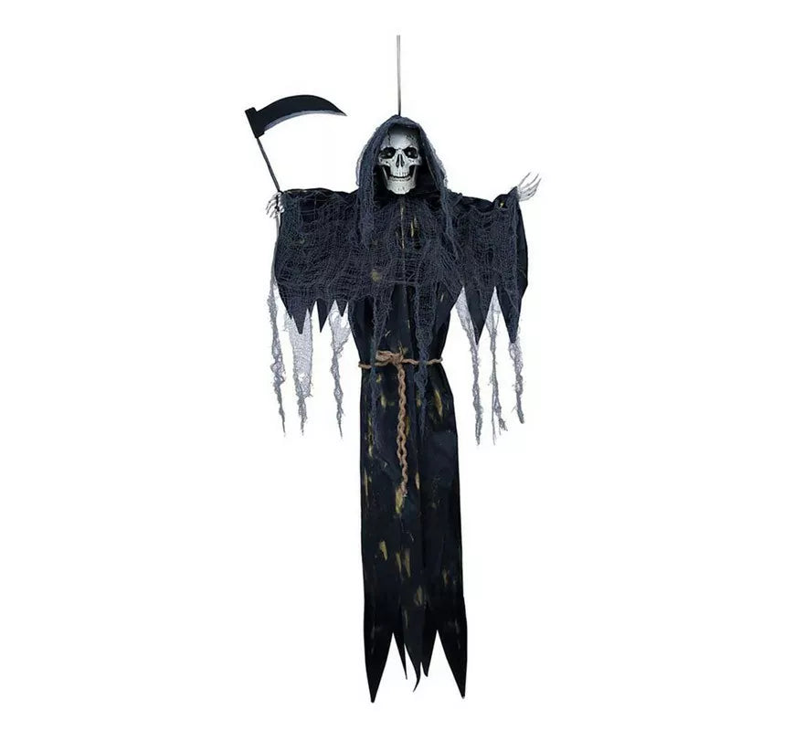 Colgante de Esqueleto Muerte con Luz de 120 cm