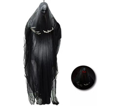 Black Skeleton Pendant with Light 190x158cm