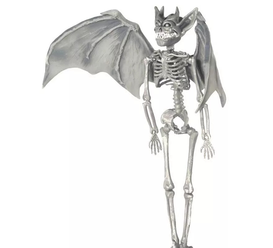 Colgante de Esqueleto Vampiro con Alas de 40 cm
