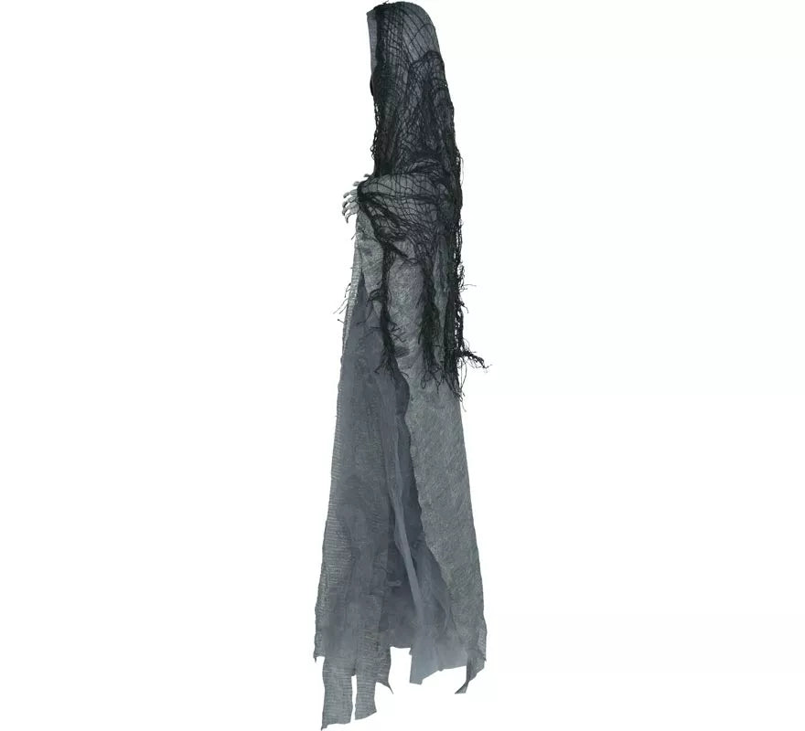 Colgante de Fantasma gris con Túnica de 50 cm