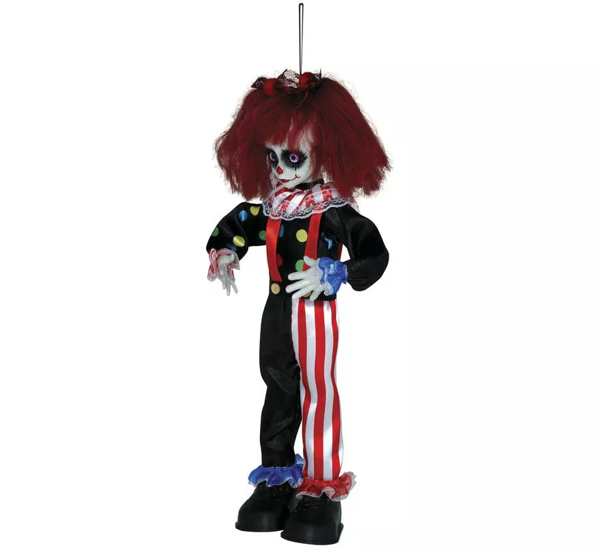 Colgante de Payasita Terror de 40 cm