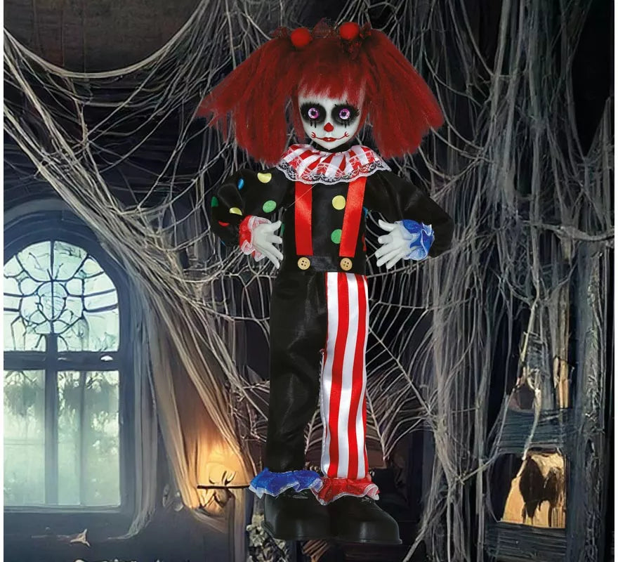 Colgante de Payasita Terror de 40 cm