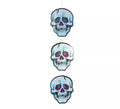 Colgante decorativo de 3 calaveras de 50 cm