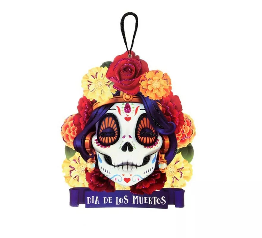 Colgante Día de los Muertos de 20 cm