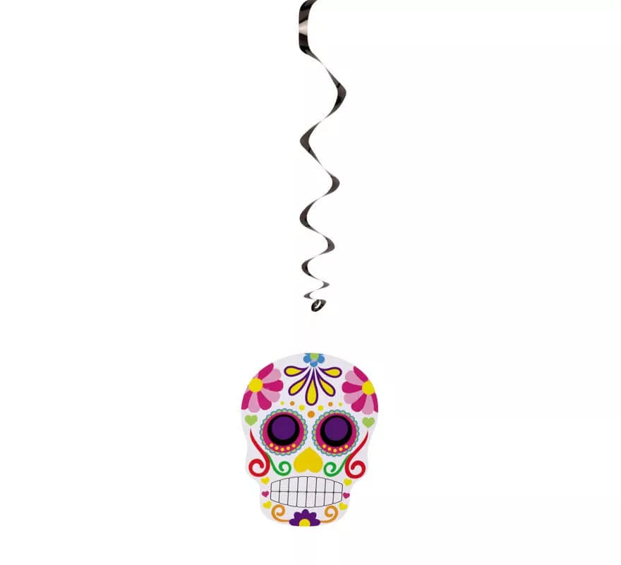Translation missing: en.Colgante espiral de Calavera Catrina