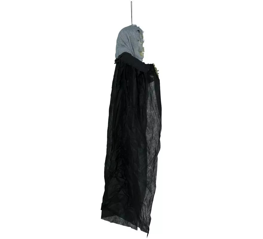 Colgante Esqueleto Ojos con Luz y Sonido 120 cm