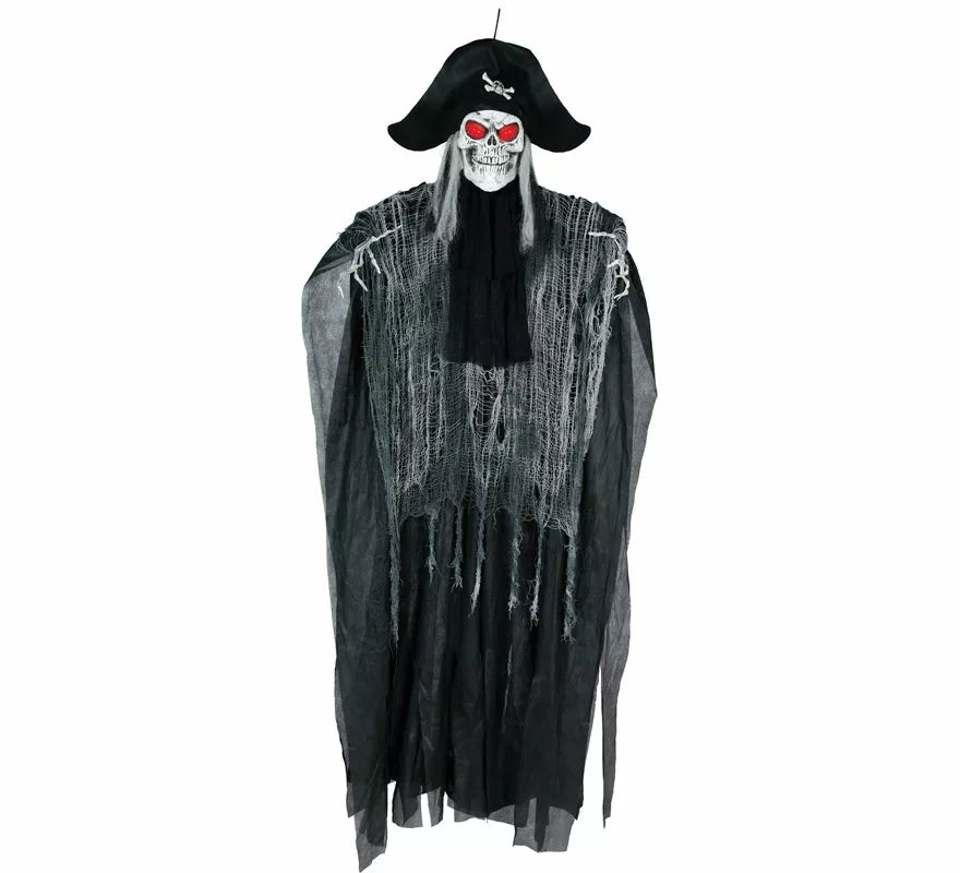 Translation missing: en.Colgante Esqueleto Pirata con Luz y Sonido de 185 cm