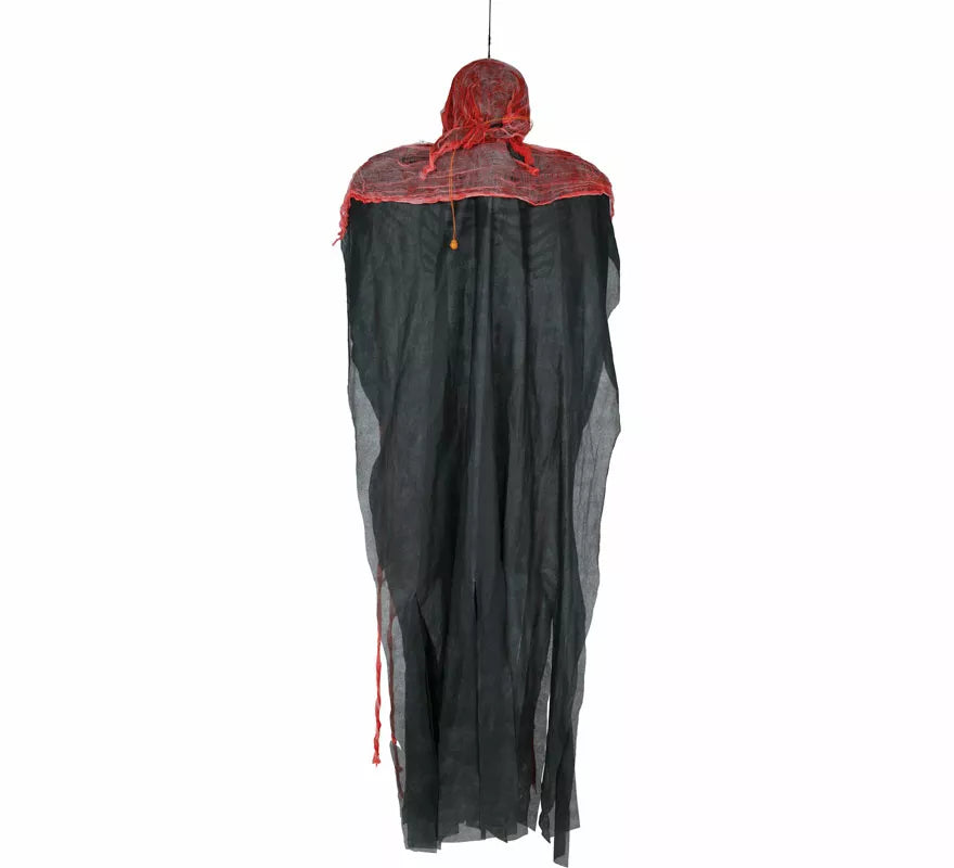 Translation missing: en.Colgante Esqueleto rojo con Luz, Sonido y Movimiento de 175 cm
