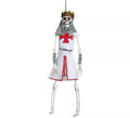 Colgante Esqueleto Templario 45 cm