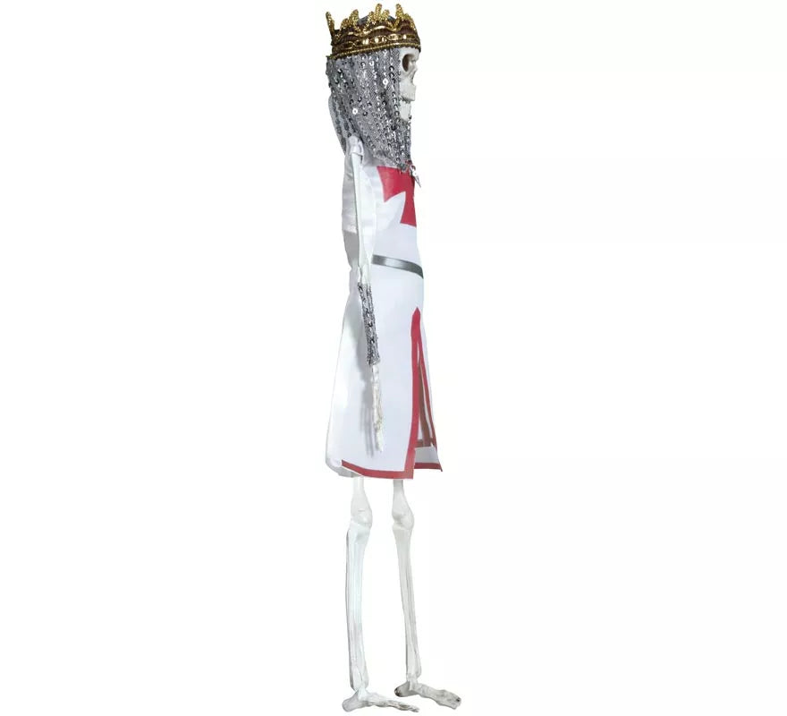 Colgante Esqueleto Templario 45 cm