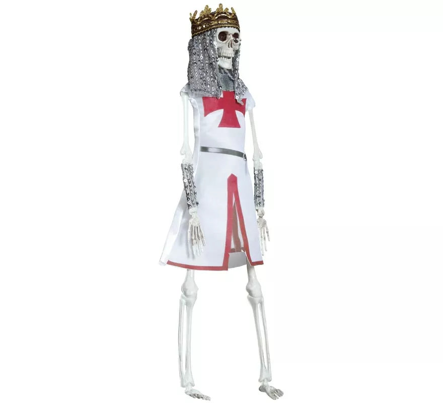 Colgante Esqueleto Templario 45 cm