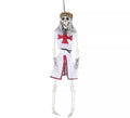 Colgante Esqueleto Templario de 44 cm