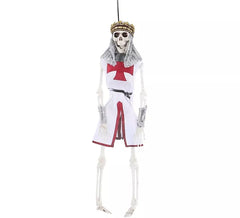 44cm Templar Skeleton Pendant