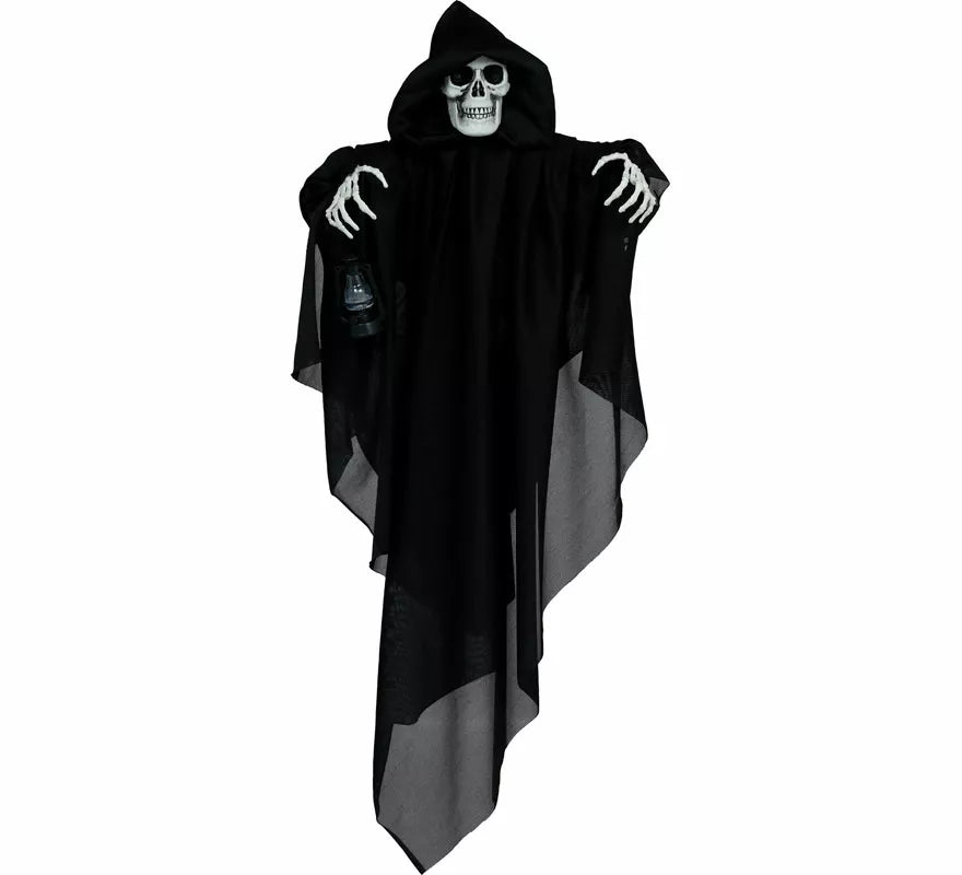 Colgante Esqueleto Túnica negra de 58 cm