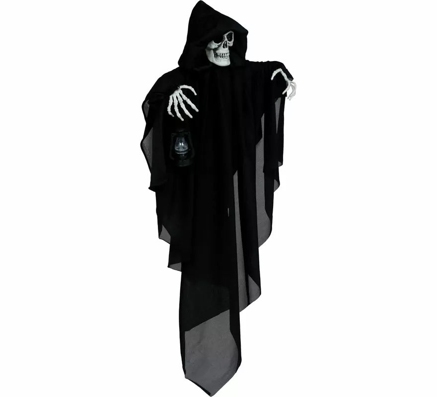 Colgante Esqueleto Túnica negra de 58 cm