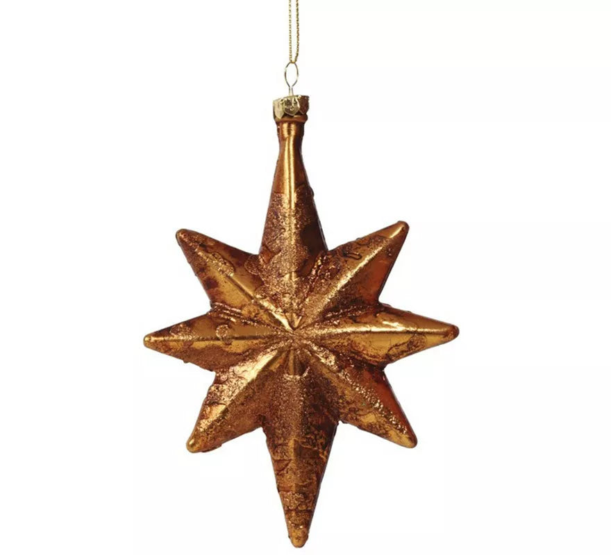 Colgante Estrella de Oro de 16 cms