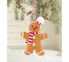 Gingerbread Cookie Pendant Chef 9 cm