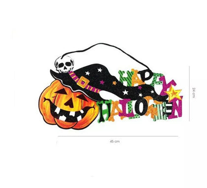Colgante Happy Halloween 44x22 cm