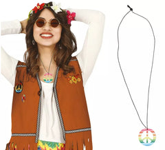 6cm Multicolor Hippie Pendant