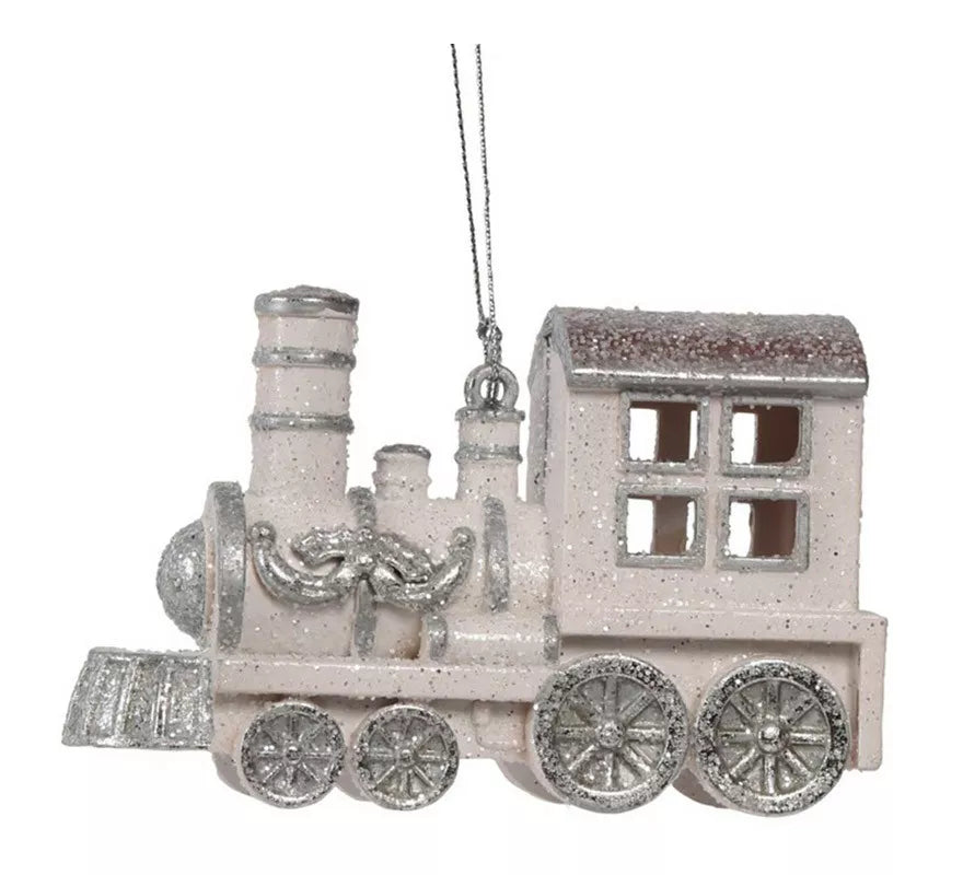 Translation missing: en.Colgante Locomotora Blanca de 12 cms