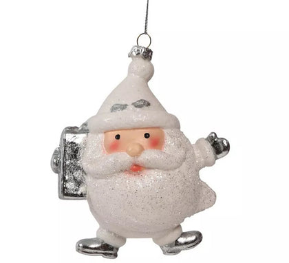 Colgante Noel Blanco de 13 cms