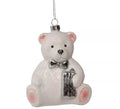 Colgante Osito Blanco de 12 cms