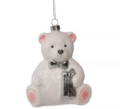 12 cm White Bear Pendant