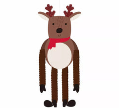 45cm Reindeer Honeycomb Pendant