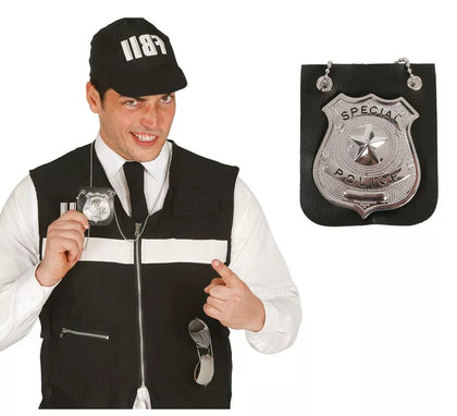 Colgante Placa de Policía
