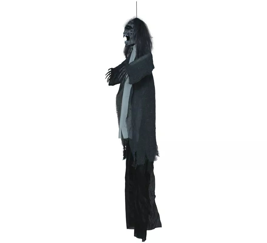 Colgante Vampiro Zombie con Luz, Sonido y Movimiento 160 cm