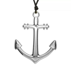 Silver Anchor Necklace