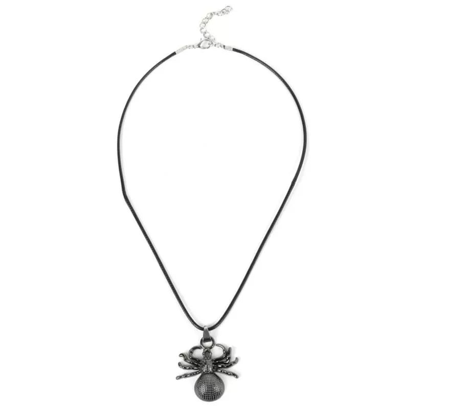 Translation missing: en.Collar Araña gris brillante