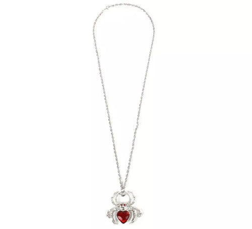 Collar Araña roja brillante